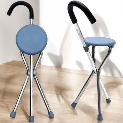 Walking Stick with Foldable Seat--<span style="color: #0000FF;">Premium Quality</span>