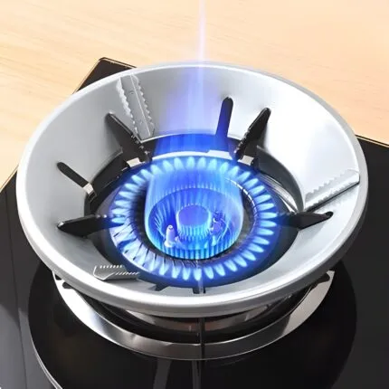 Energy Saving Gas Stove Cover – Windproof Heat Saver- ২ পিস ম্যাজিক মাজুনি ফ্রি