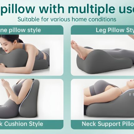 Multipurpose Ergonomic Pillow | অল-ইন-ওয়ান আরামের পারফেক্ট সমাধান!